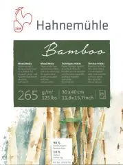 Bamboo-Mixed Media 30 x 40 cm Block 25 Blatt