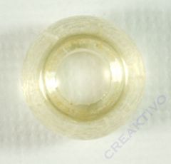 Magic Flair Glas Großloch transp. 12mm 1 St. vanille