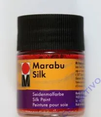 Marabu Silk Seidenfarbe 50ml kirschrot