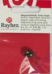 Rayher Magnetschlie�e extra stark 10mm anthrazit