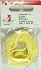 Micro-Wildleder 3mm gelb