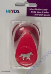 Hebel-Motivstanzer klein Pferd