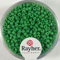 Rocailles 2 mm ø opak grün