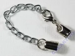 Pracht Verschluss 6mm platin gl�nzend