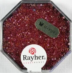Delica Rocailles 1,6mm transparent Rainbow orchidee