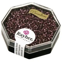 Delica Rocailles 1,6mm transparent Rainbow violett