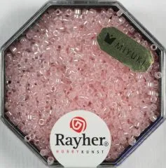 Delica Rocailles 1,6mm perlglanz puderrosa