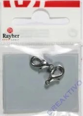 Rayher Karabiner-Schliesse 13mm 2 St. silber