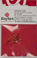 Schlupen 8mm gold
