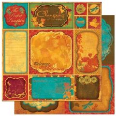 Scrapbooking Papier Forever Fall Cut Outs (Restbestand)