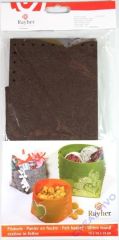 Filz-Korb schokolade 12x12x13cm (Restbestand)
