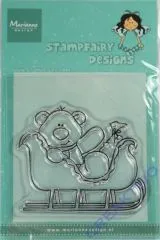 Marianne Design Stempel Stampfairy Schlitten