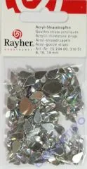 Acryl Strasstropfen 6, 10, 14mm