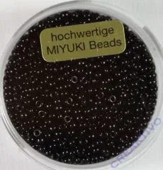 Miyuki Beads 2,2mm 12g black