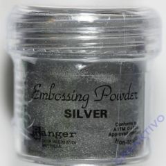 Ranger Embossing Puder silver 17g