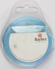 Rayher Satinband 10mm 10m hellblau