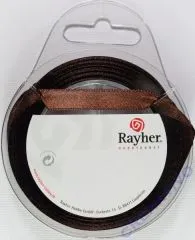 Rayher Satinband 10mm 10m braun