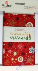 Christmas Village - Baumwollstoff Weihnachtszauber (Restbestand)