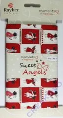 Christmas Village - Baumwollstoff Sweet Angels (Restbestand)