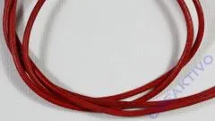 Rundriemen Lederband aus Rindleder 100cm 2mm rot