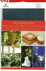 Alu-Pr�gefolie 20x30cm silber 0,15mm 3 St�ck