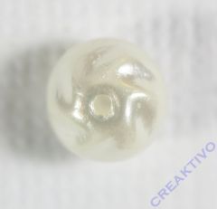 Renaissance-Perle, 5x6 mm weiß