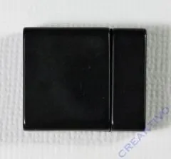 Pracht Magnetverschluss schwarz matt 15mm innen