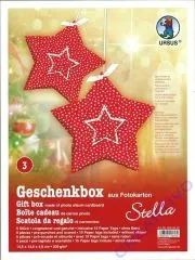 Geschenkbox aus Fotokarton- Stella - 5 Stck