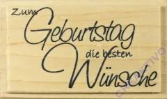 Knorr Stempel Zum Geburtstag die besten W�nsche