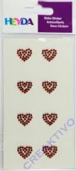 Heyda Sticker Herz rot