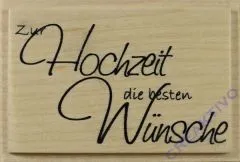 Knorr Stempel Zur Hochzeit die besten W�nsche`