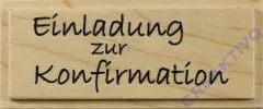 Knorr Stempel Einladung zur Konfirmation