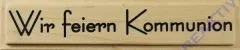 Knorr Stempel Wir feiern Kommunion