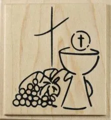 Knorr Stempel Kelch, Brot, Wein