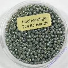 Pracht Toho-Beads 2,2mm metallic grau