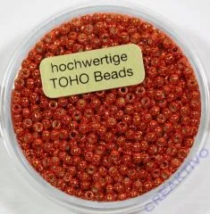 Pracht Toho-Beads 2,2mm metallic orange