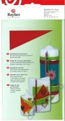 Rayher Wachsfolie, 20x10 cm, 2 St�ck, rot