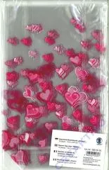 Geschenk-Bodenbeutel Herzen gro� 10 St�ck