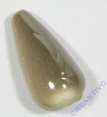 Acrylperle Tropfen 28x15mm creme