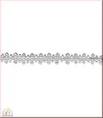 Rayher Wachs-Borte, 1,6x15 cm, silber, 1 St�ck