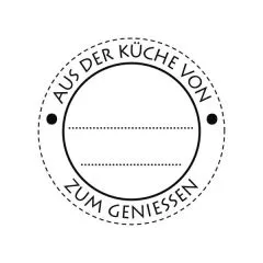 Butterer Stempel - Aus der K�che (Restbestand)
