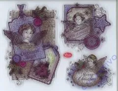 Silikon-Stempel Weihnachtsengel