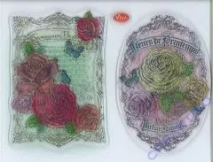 Silikon-Stempel Fleurs de Printemps