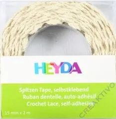 Spitzen Tape selbstklebend vanille