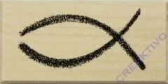 Rayher Stempel Christl. Fisch 6x3cm