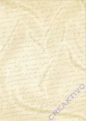 Bastelkarton Starlight Hochzeit - Handschrift creme/gold (Restbestand)