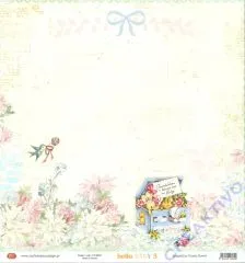 Scrapbooking-Papier Hello Baby 5 (Restbestand)
