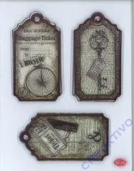 Silikon-Stempel Tags-Bicycle
