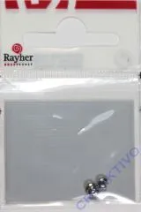 Rayher Abdeckperlen f. Quetschperlen 4mm 3 St�ck (Restbestand)