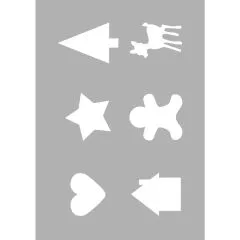 Schablone DIN A5 Basic Motive